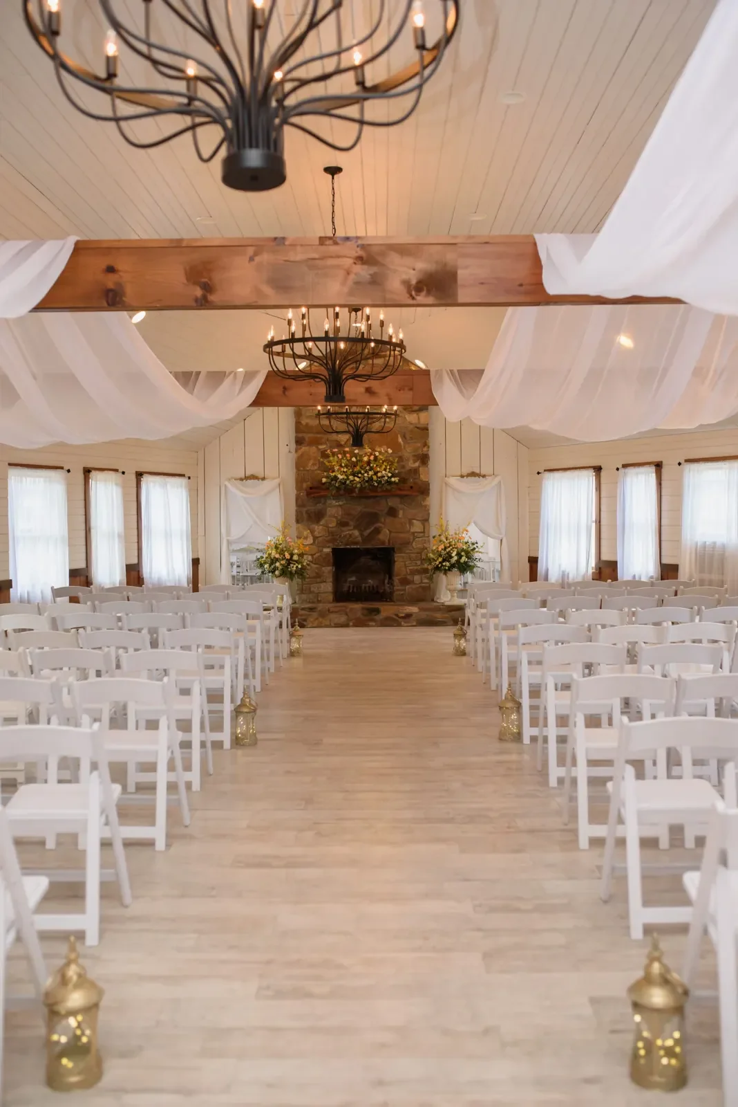 Bally Spring Inn — indoor wedding ceremony