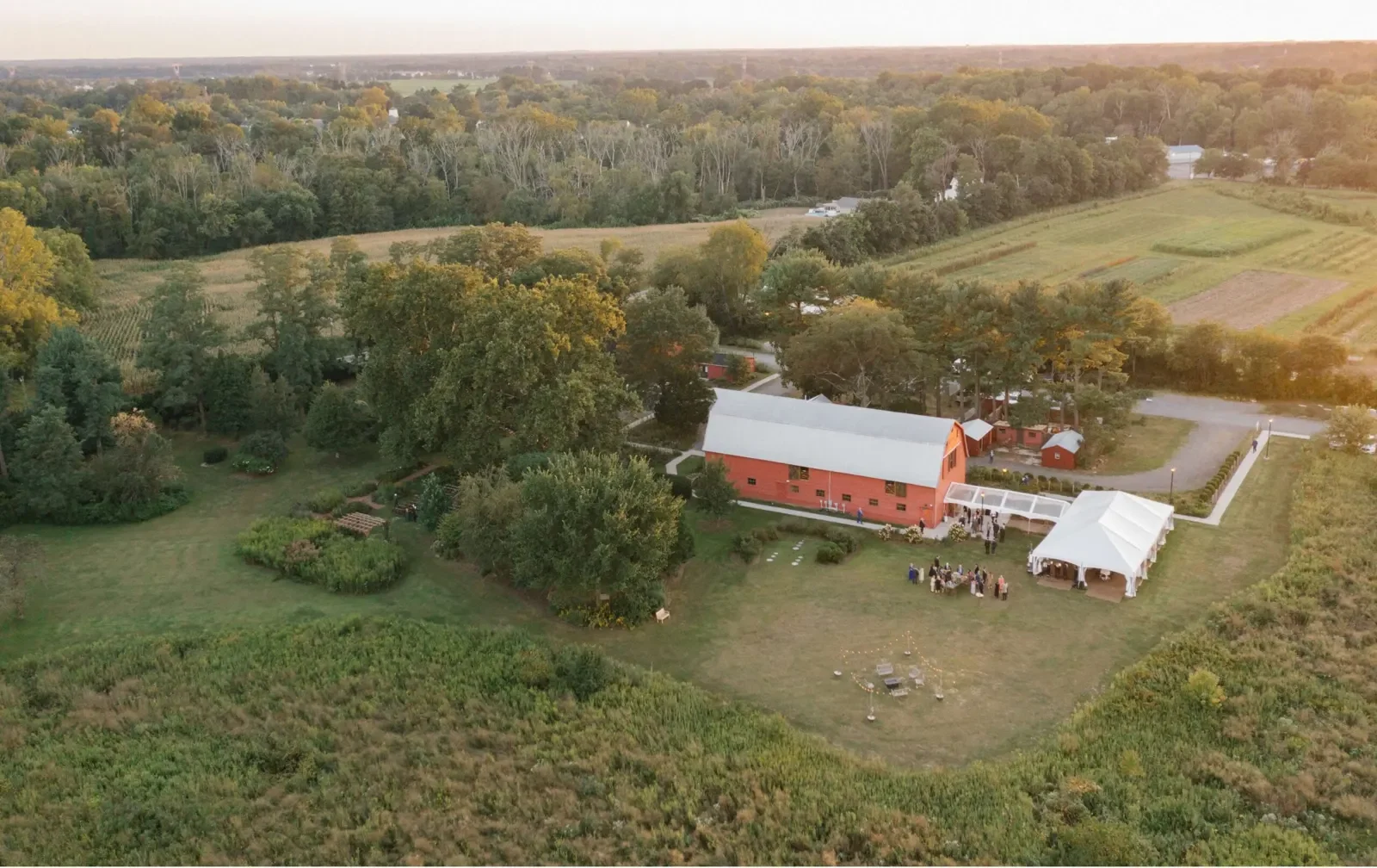 Bishop Farmstead — farm and barn landscape