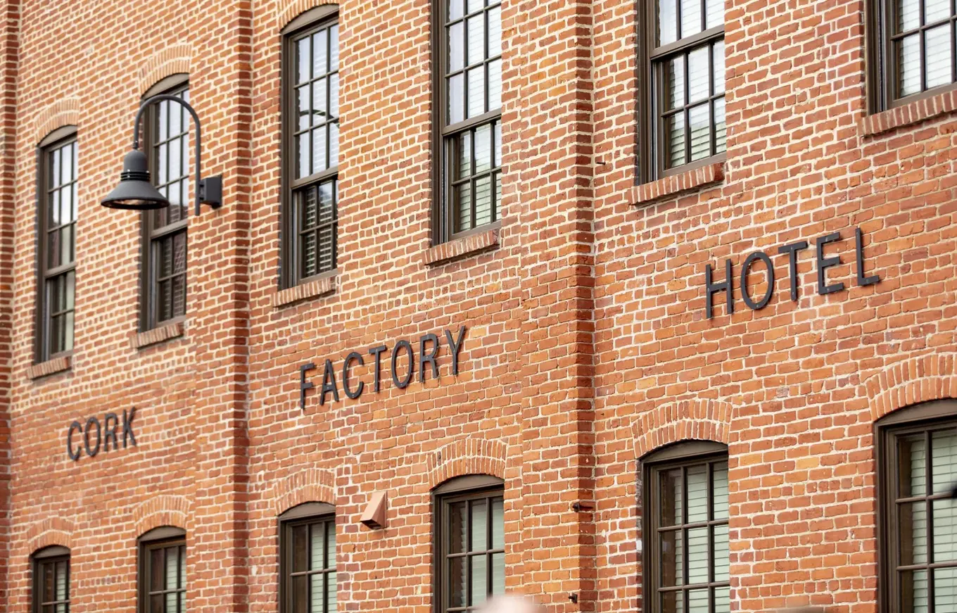 Cork Factory Hotel — historic factory hotel exterior