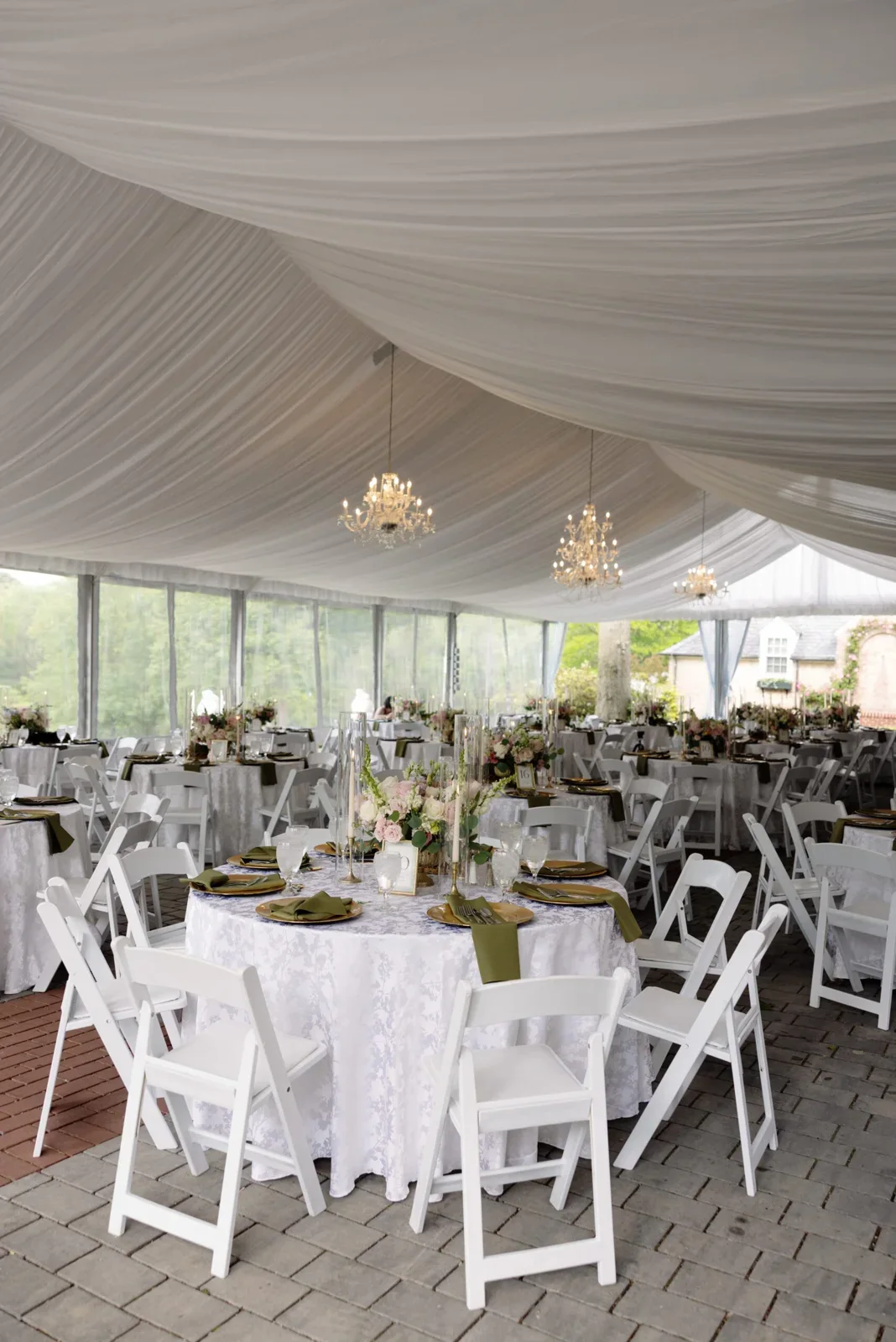 Drumore Estate — tented reception