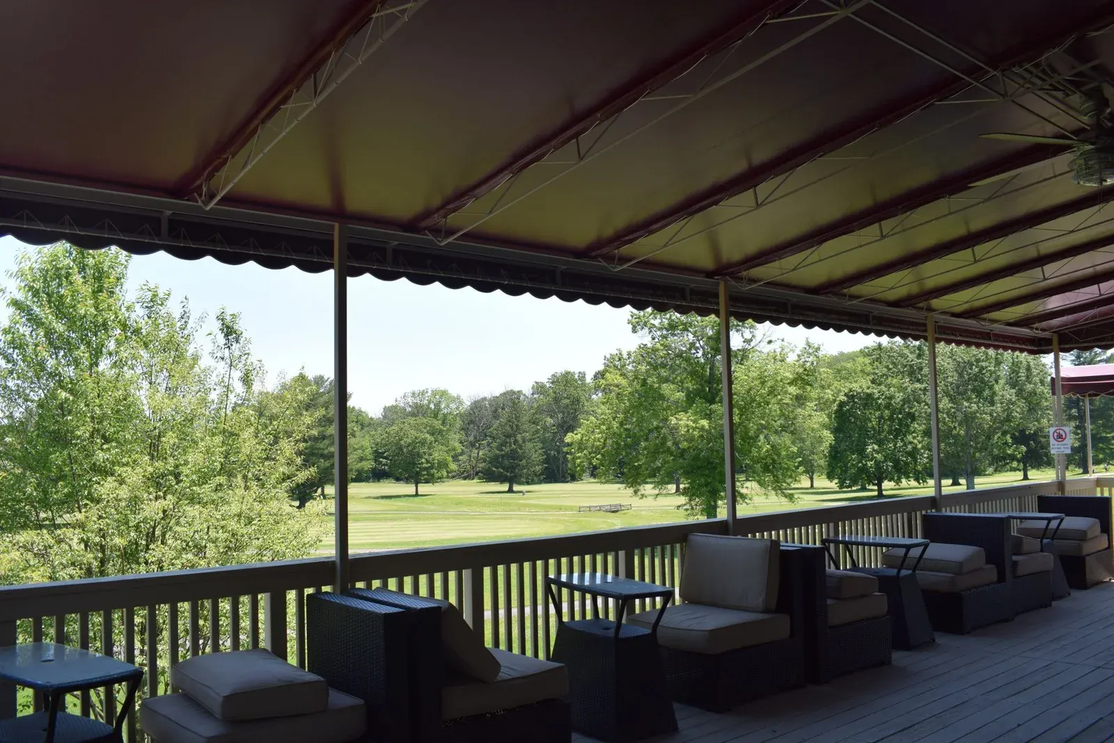 Hopewell Valley Golf Course — covered terrace