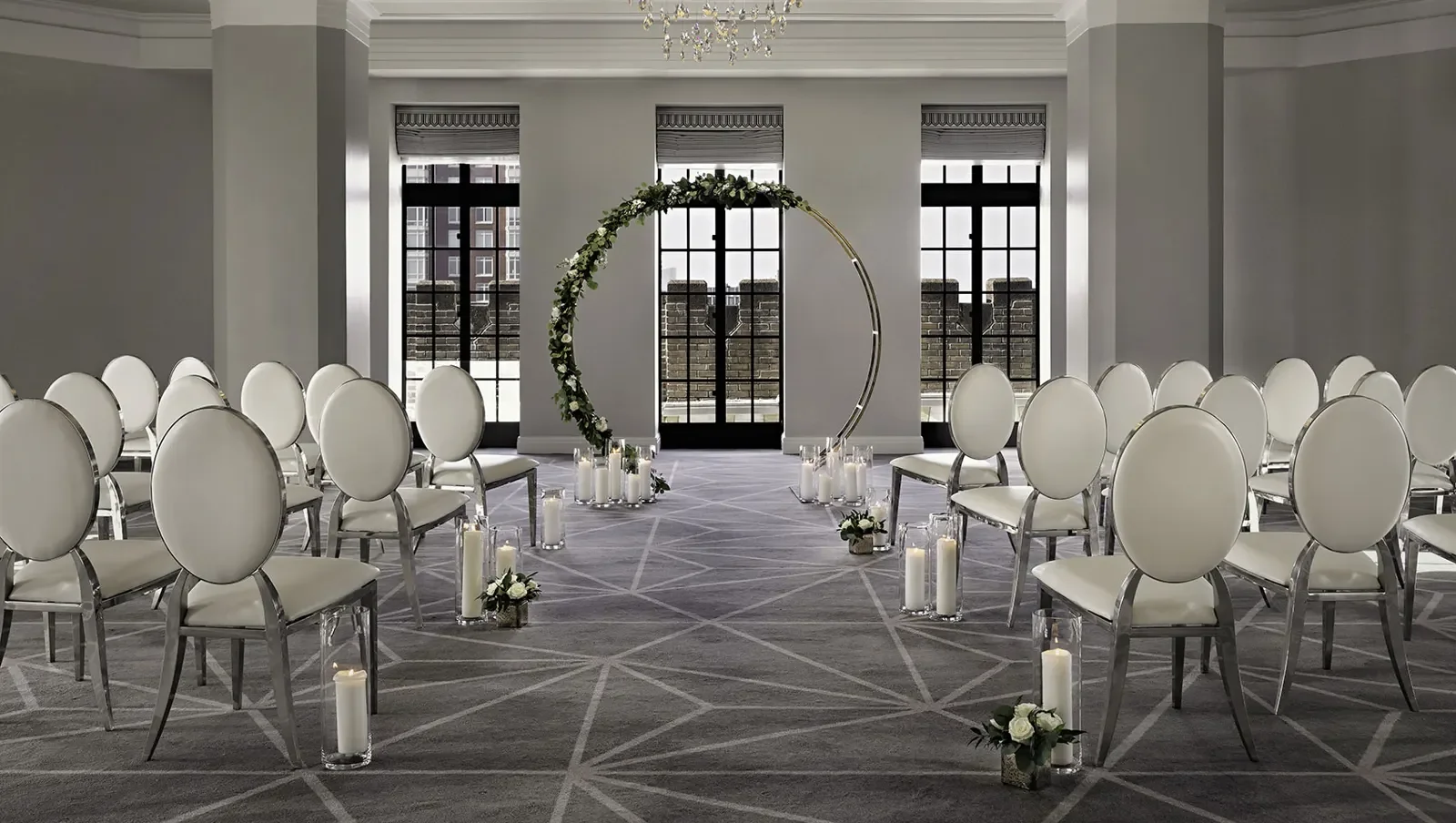 Kimpton Hotel Palomar — indoor wedding ceremony