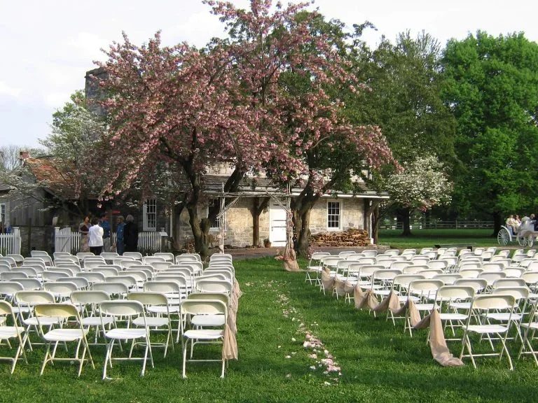 Landis Valley Village & Farm Museum — garden ceremony