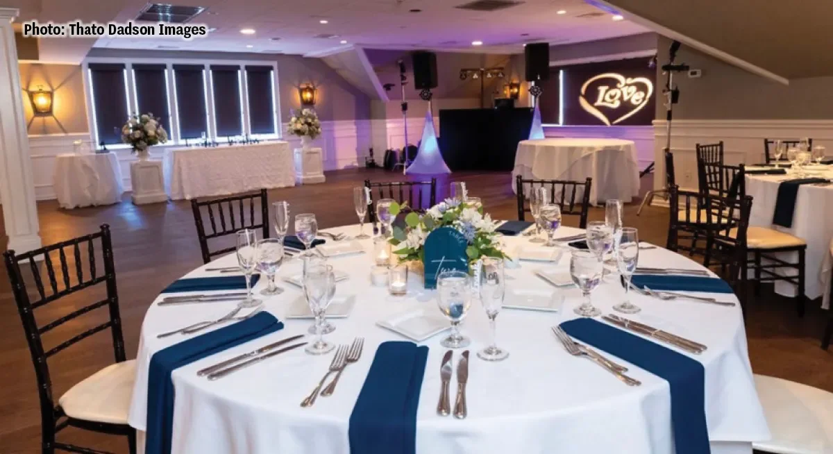 Peddler's Village — indoor wedding reception