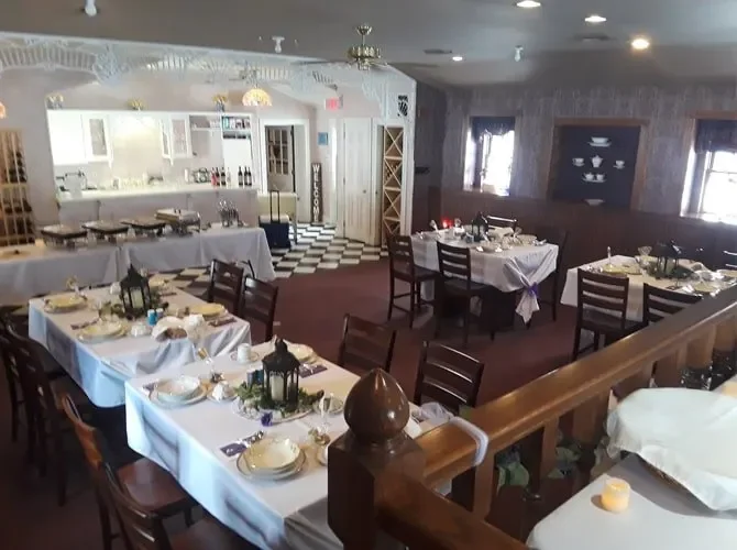 Ridgewood Winery — farmstead event room interior
