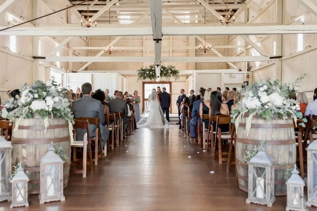 Stoltzfus Homestead & Gardens — barn reception