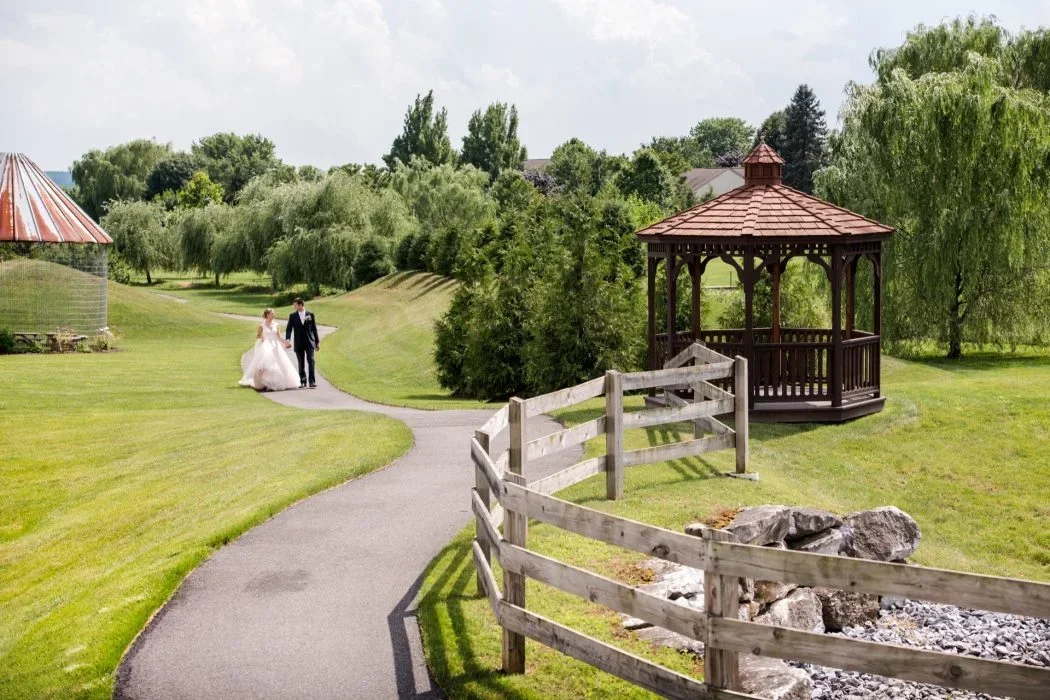 Stoltzfus Homestead & Gardens — garden gazebo