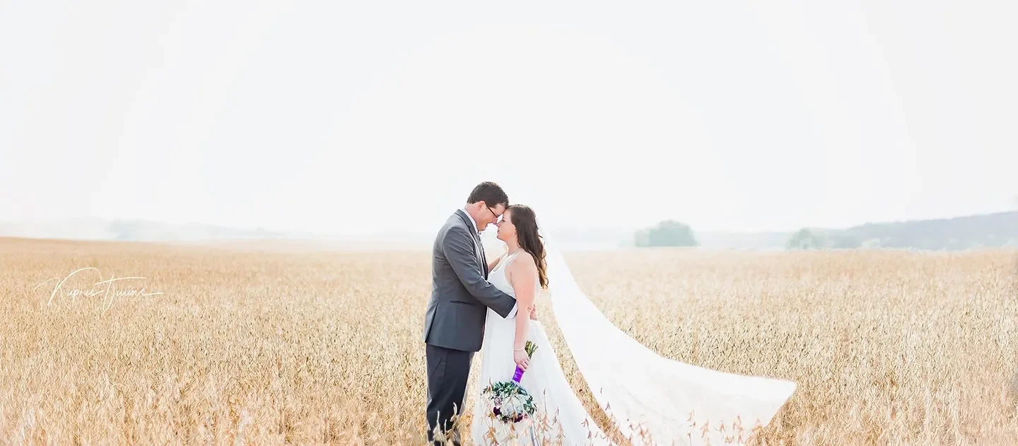 Stone Spring Farms — couple in the farm landscape