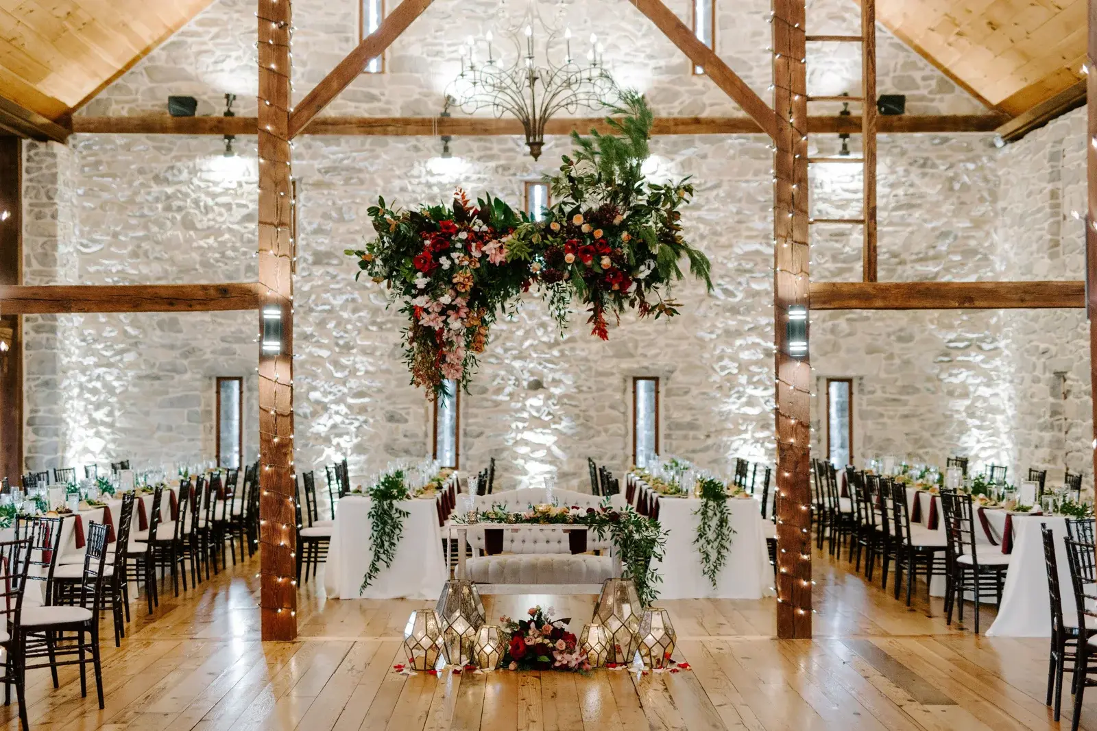 The Barn at Silverstone — barn reception