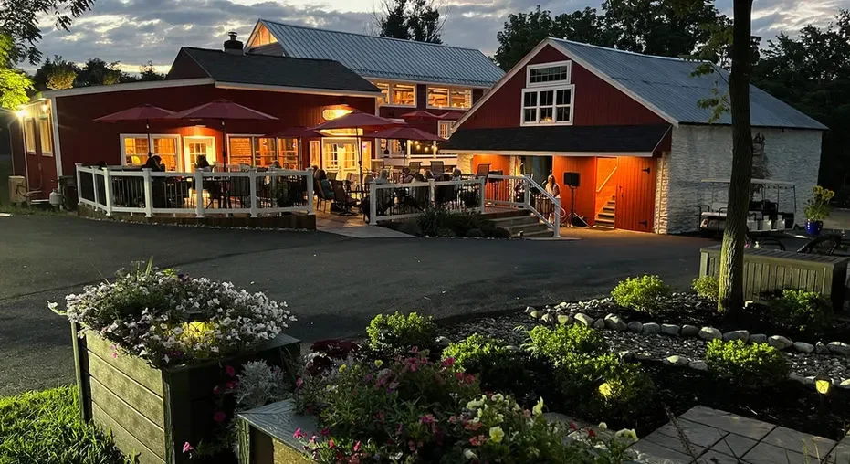 The Barn at Walnut Grove — bank barn exterior