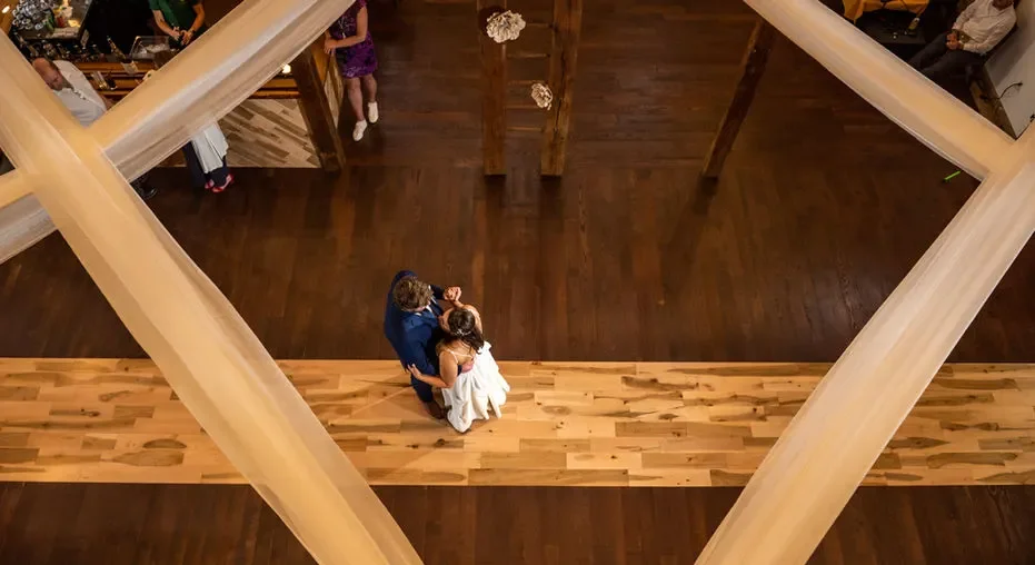 The Barn at Walnut Grove — barn reception interior
