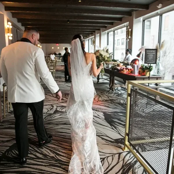 The Lucy — couple on the mezzanine