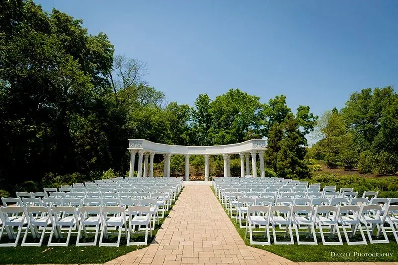 The Waterfall — garden ceremony chairs