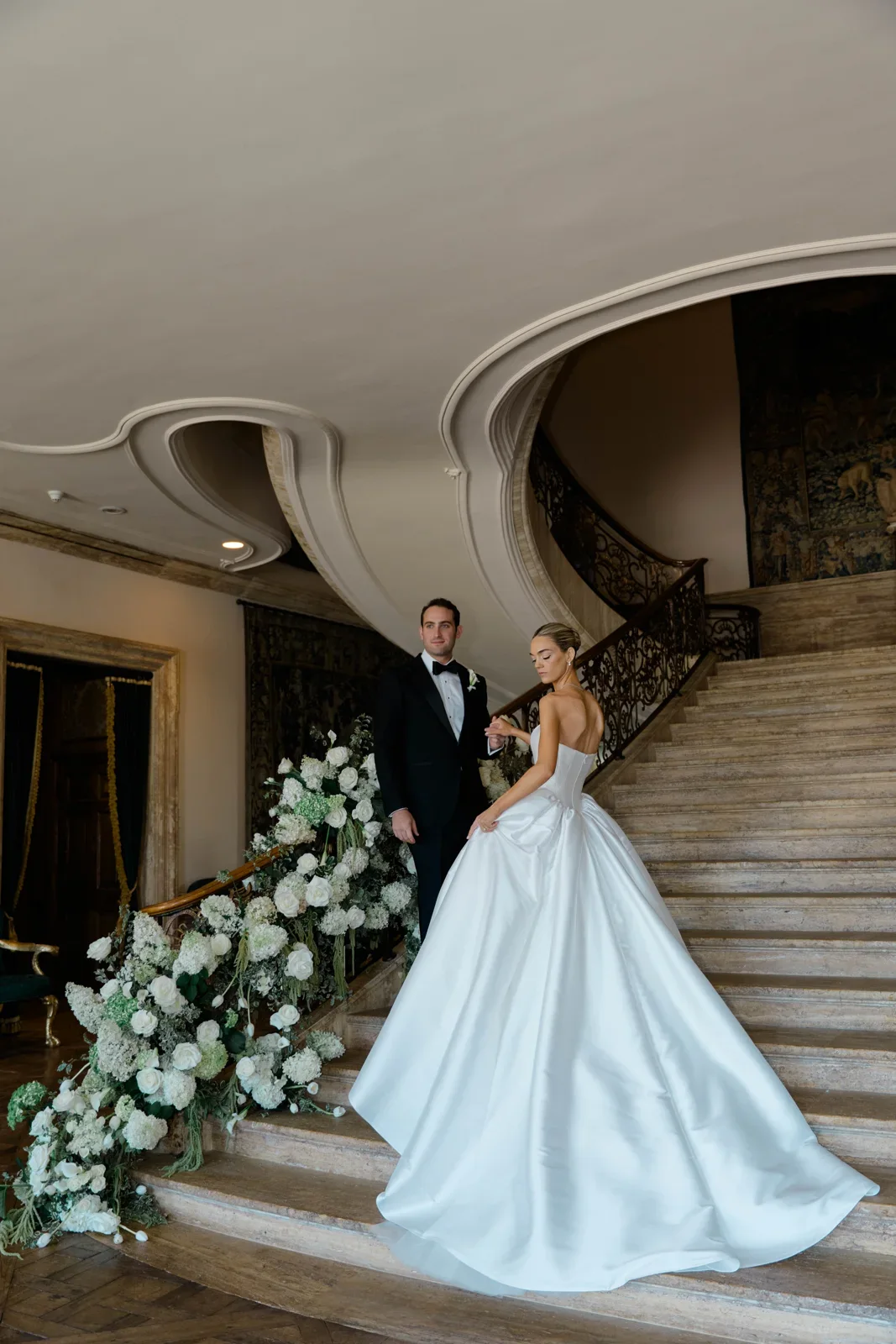 TPC Jasna Polana — mansion staircase