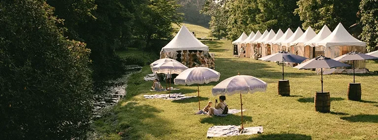 Winterthur — outdoor lawn gathering